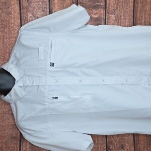The American Outdoorsman Men's Short Sleeve Fishing Shirt XL AO1912